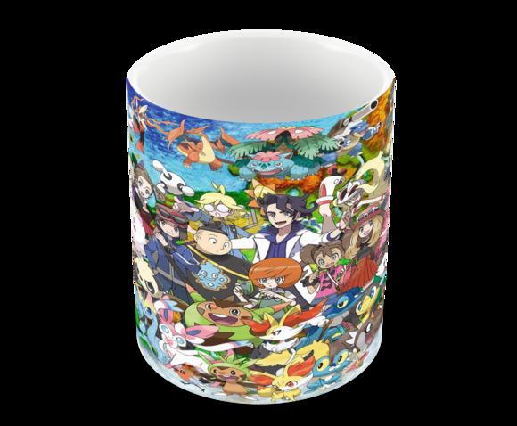 Caneca Polímero Pokémon Personalizada