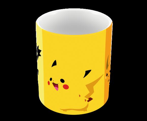 Caneca Polímero Pokémon Pikachu Personalizada