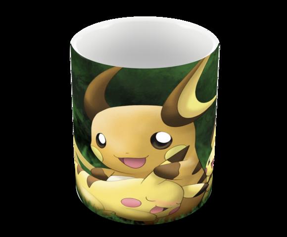 Caneca Polímero Pokémon Pikachu Personalizada