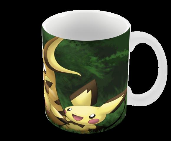 Caneca Polímero Pokémon Pikachu Personalizada
