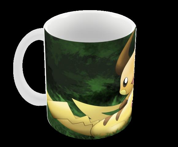 Caneca Polímero Pokémon Pikachu Personalizada