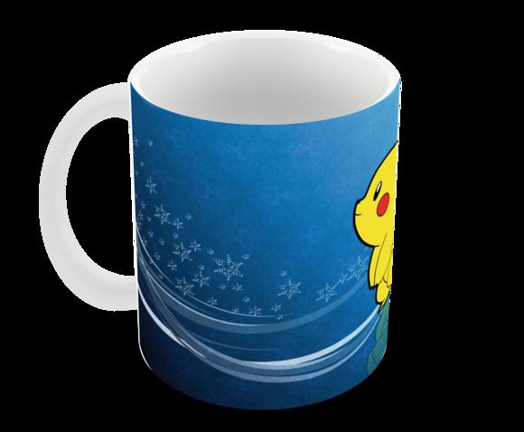 Caneca Polímero Pokémon Pikachu Personalizada