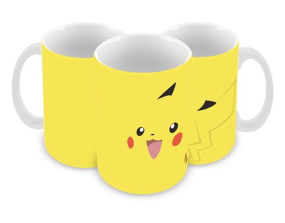 Caneca Polímero Pokémon Pikachu Personalizada