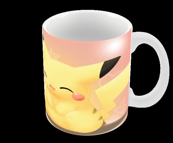 Caneca Polímero Pokémon Pikachu Personalizada