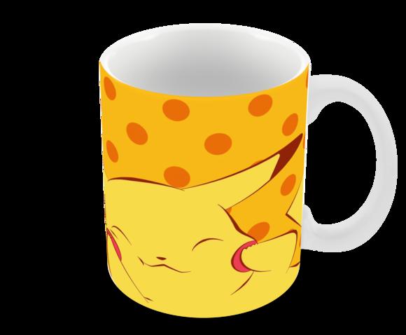Caneca Polímero Pokémon Pikachu Personalizada