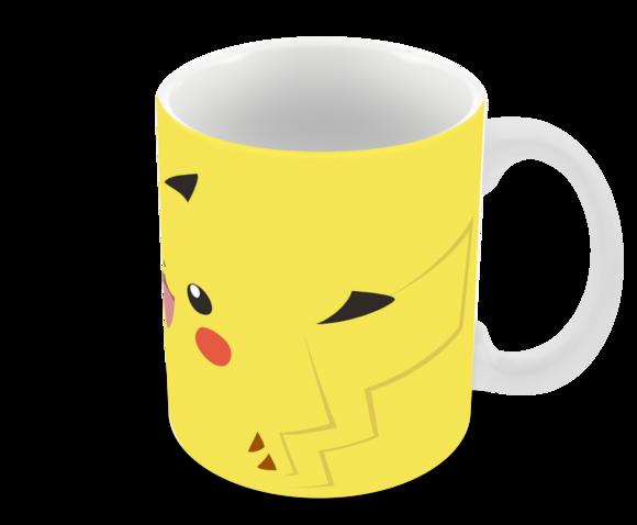 Caneca Polímero Pokémon Pikachu Personalizada