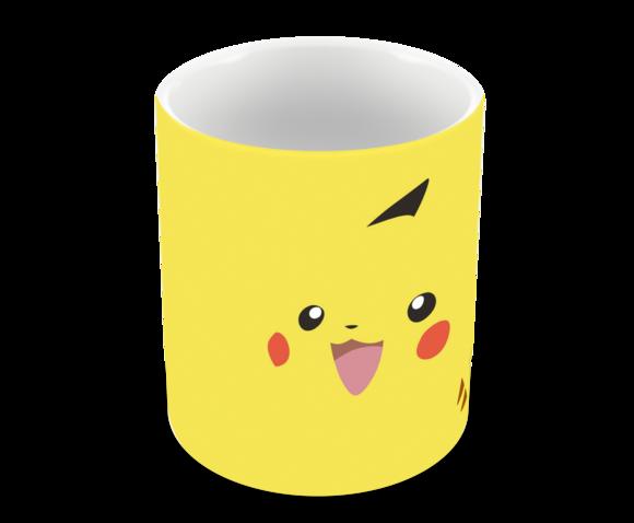 Caneca Polímero Pokémon Pikachu Personalizada