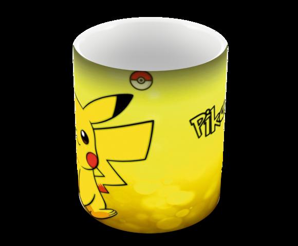 Caneca Polímero Pokémon Pikachu Personalizada
