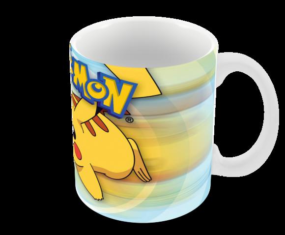 Caneca Polímero Pokémon Pikachu Personalizada