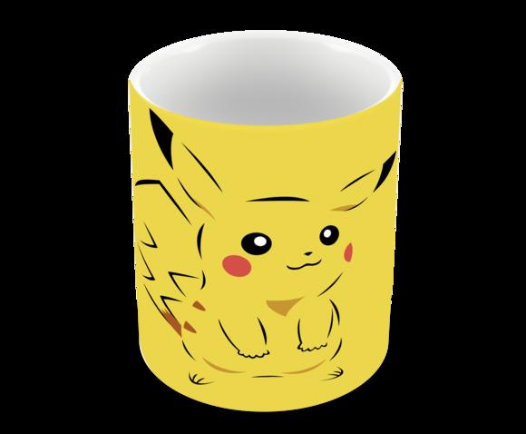Caneca Polímero Pokémon Pikachu Personalizada