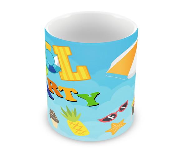 Caneca Polímero Pool Party Personalizada