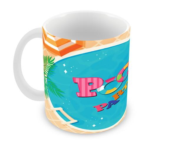 Caneca Polímero Pool Party Personalizada