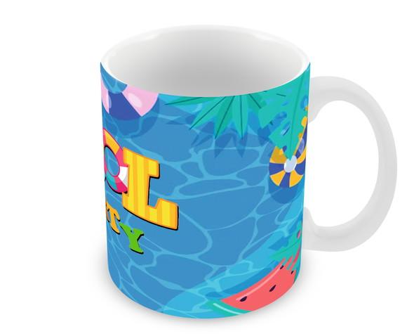 Caneca Polímero Pool Party Personalizada