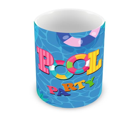 Caneca Polímero Pool Party Personalizada