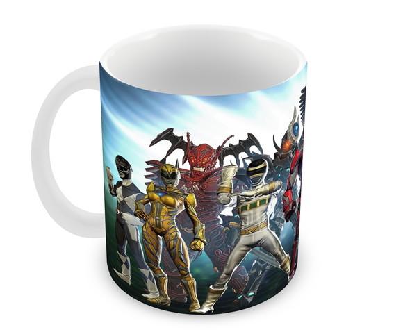 Caneca Polímero Power Rangers Personalizada