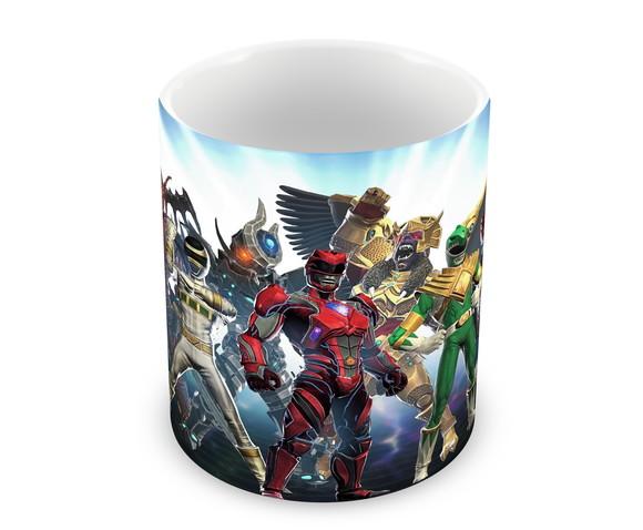 Caneca Polímero Power Rangers Personalizada