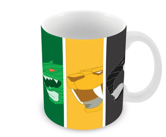 Caneca Polímero Power Rangers Personalizada