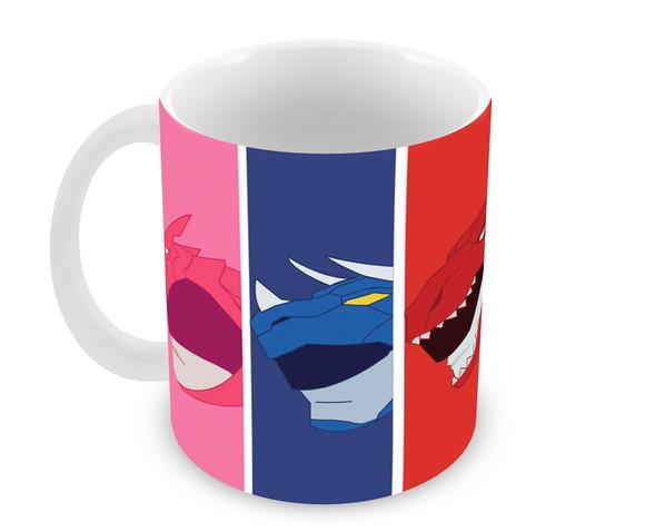 Caneca Polímero Power Rangers Personalizada