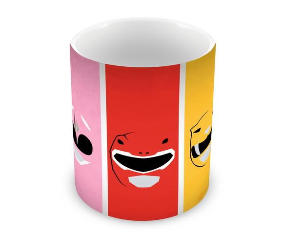 Caneca Polímero Power Rangers Personalizada