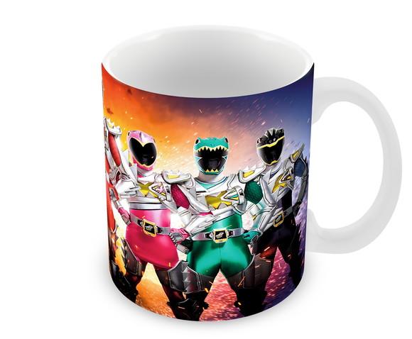 Caneca Polímero Power Rangers Personalizada