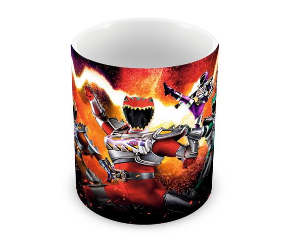 Caneca Polímero Power Rangers Personalizada