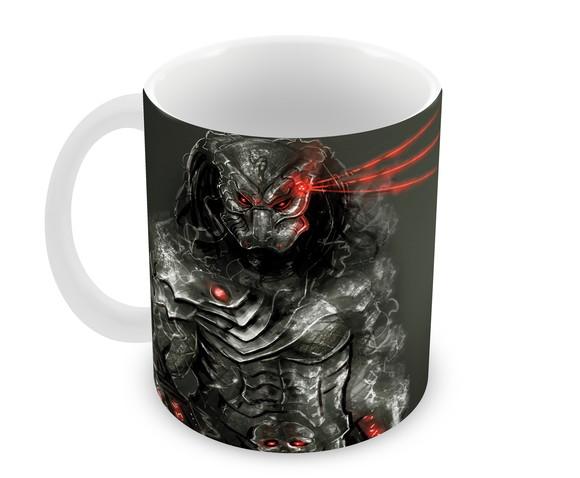 Caneca Polímero Predador Nome Personalizada