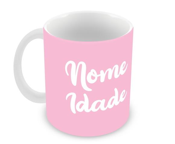Caneca Polímero Princesa Jujuba Personalizada