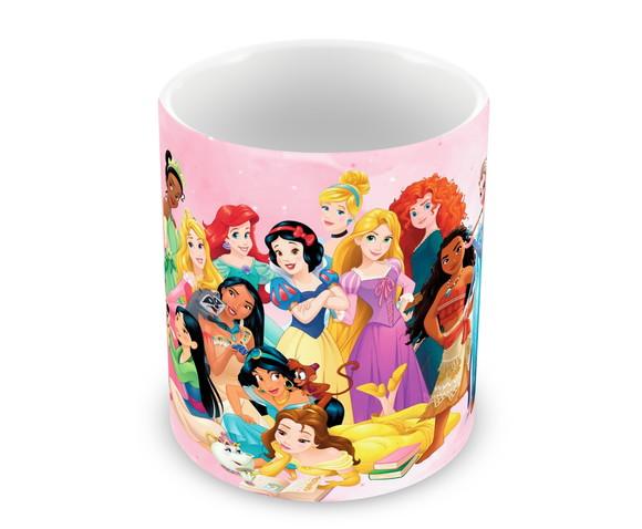 Caneca Polímero Princesas da Disney Personalizada