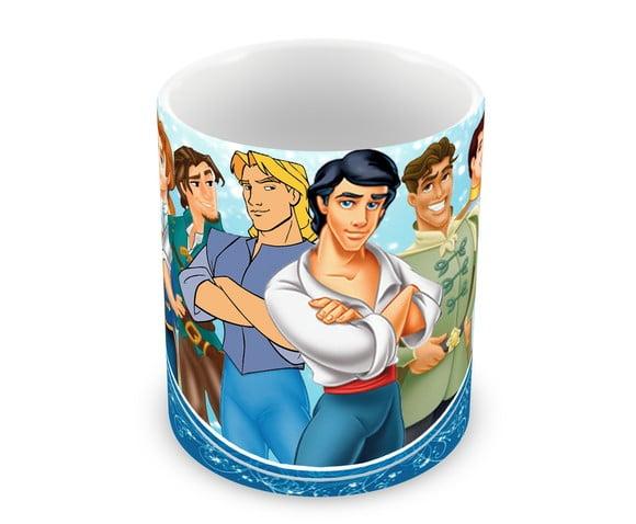 Caneca Polímero Príncipes da Disney Personalizada