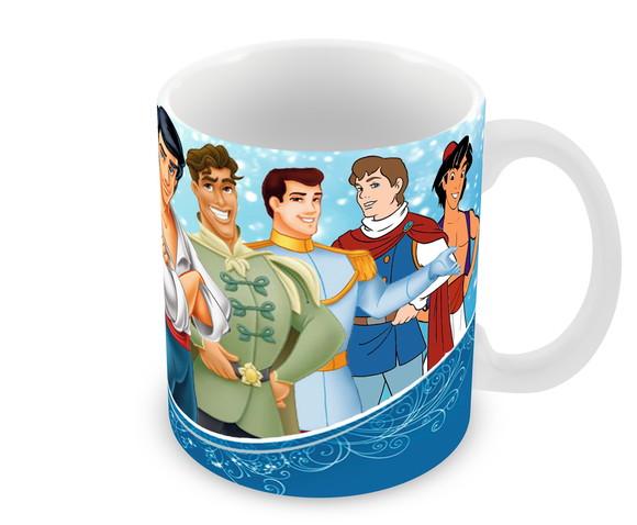 Caneca Polímero Príncipes da Disney Personalizada
