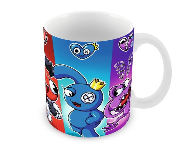 Caneca Polímero Rainbow Friends Personalizada