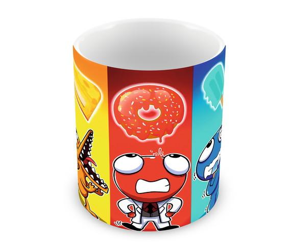 Caneca Polímero Rainbow Friends Personalizada