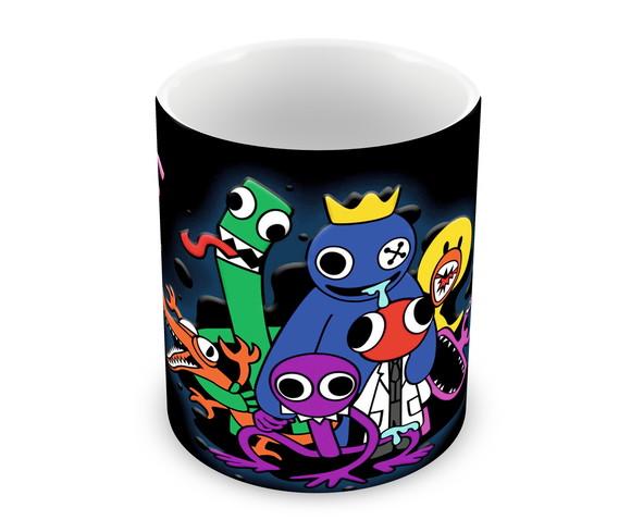 Caneca Polímero Rainbow Friends Personalizada