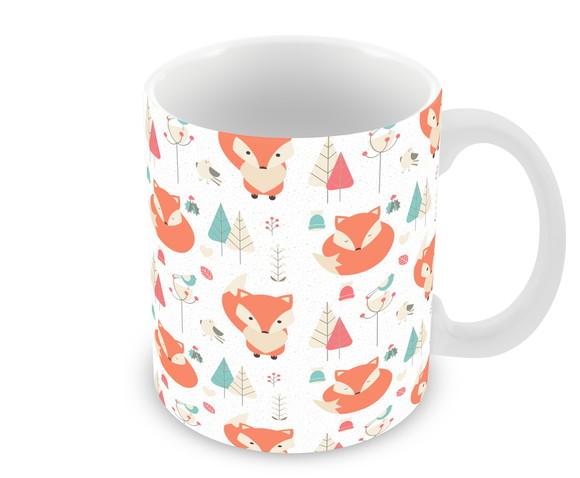 Caneca Polímero Raposinha Personalizada