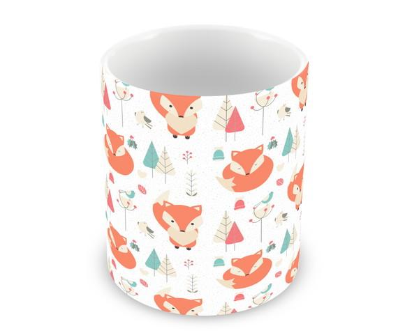 Caneca Polímero Raposinha Personalizada