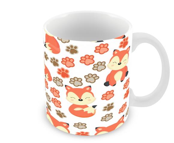 Caneca Polímero Raposinha Personalizada