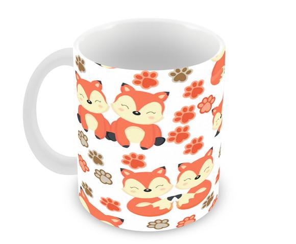 Caneca Polímero Raposinha Personalizada