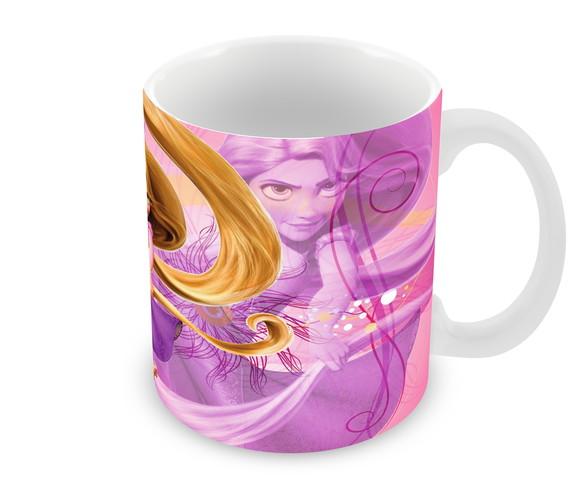 Caneca Polímero Rapunzel Personalizada