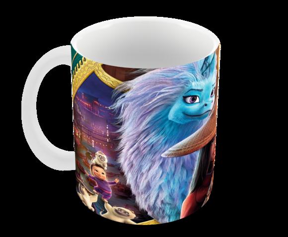 Caneca Polímero Raya e o Último Dragão Personalizada