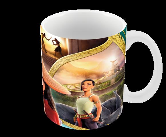 Caneca Polímero Raya e o Último Dragão Personalizada