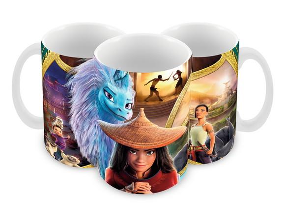 Caneca Polímero Raya e o Último Dragão Personalizada