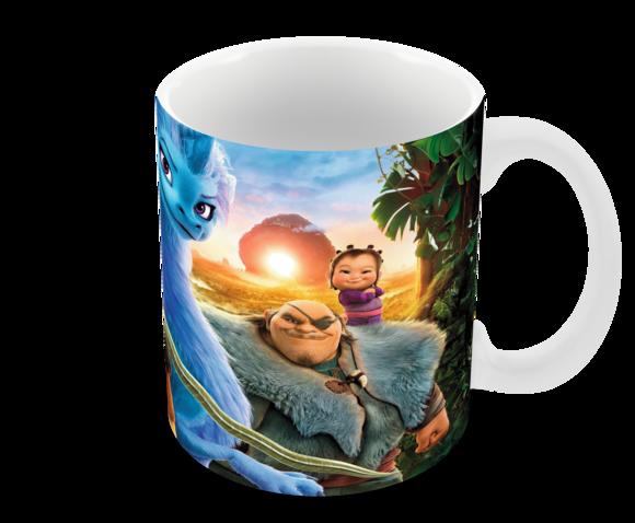 Caneca Polímero Raya e o Último Dragão Personalizada