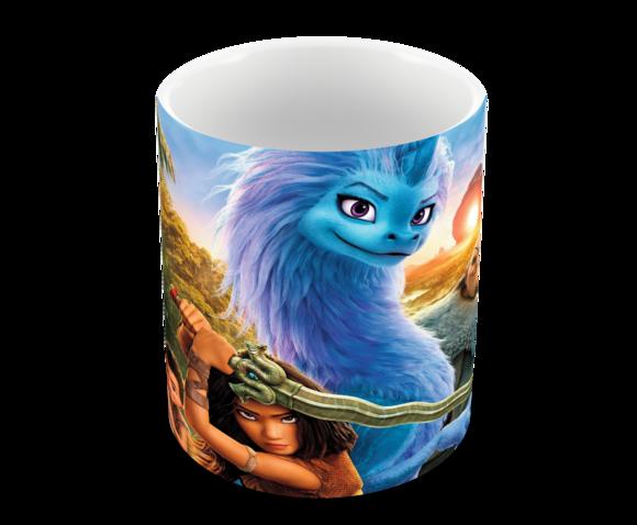 Caneca Polímero Raya e o Último Dragão Personalizada