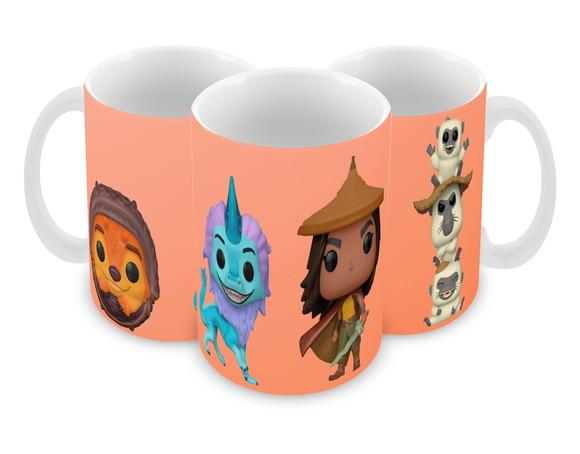 Caneca Polímero Raya e o Último Dragão Personalizada