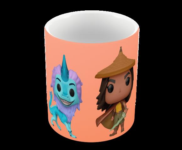 Caneca Polímero Raya e o Último Dragão Personalizada