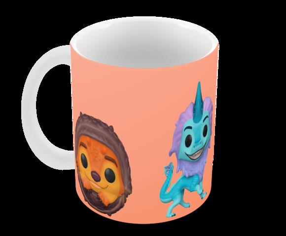 Caneca Polímero Raya e o Último Dragão Personalizada