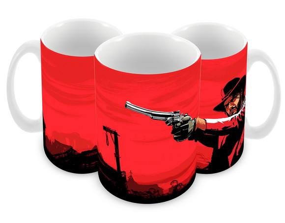 Caneca Polímero Red Dead Redemption 2 Personalizada