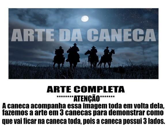 Caneca Polímero Red Dead Redemption 2 Personalizada