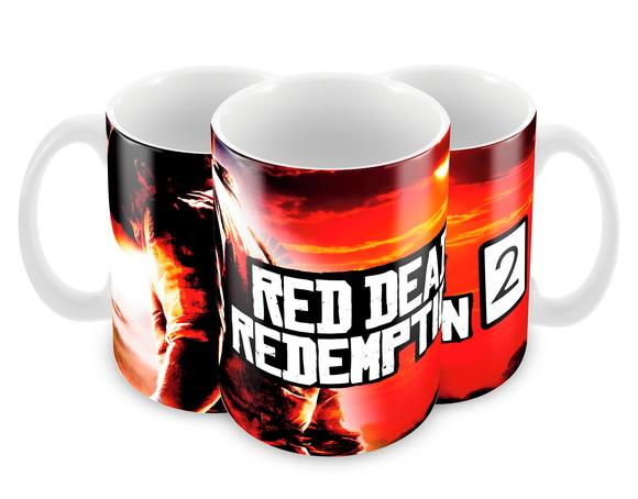 Caneca Polímero Red Dead Redemption 2 Personalizada