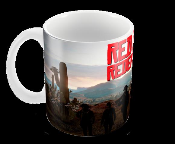 Caneca Polímero Red Dead Redemption 2 Personalizada
